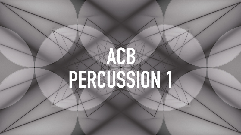 ACB PERCUSSION 1