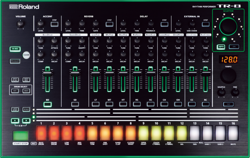 3日間限定価格（おまけ３つ付き）Roland AIRA TR-8S-