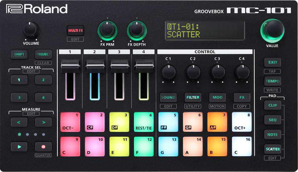 Roland ローランド/MC-101 GROOVEBOX AIRA-