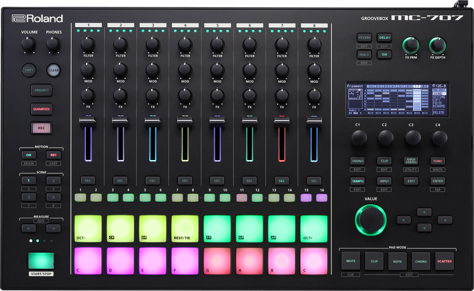 Roland ローランド MC-707 GROOVEBOX AIRA-